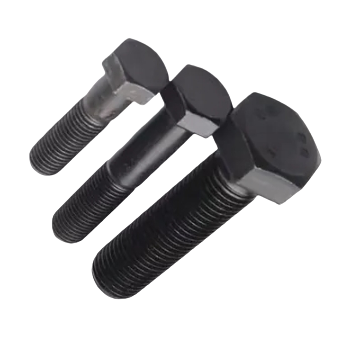 Bulloni del mozzo delle ruote pesanti M14 × 1,5 Ossido elettroplato/nero di zinco, classi ISO 7412 8.8 e 10.9