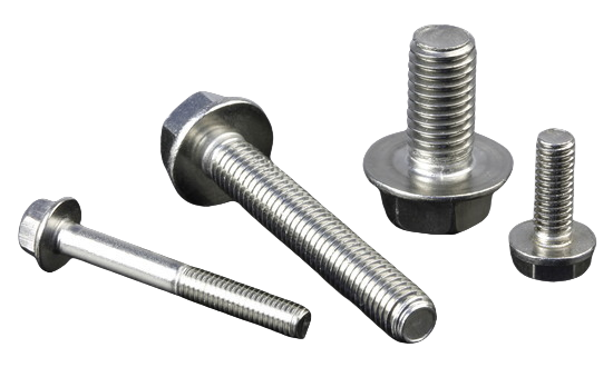 Bullone esagonale con flangia, serie pesanti, gambo ridotto (tipo R) DIN EN 1655 ASME B 18.2.3.9m