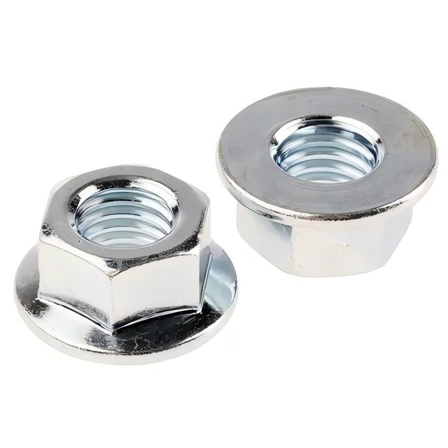 Noci esagonali con flangia DIN EN 1661 ASME/ANSI B 18.2.2 Din 6923 ISO 4161 Fastener automobilistico
